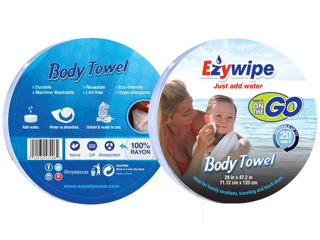 Body Towel Single Unit - buyezywipe.com