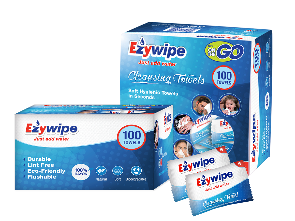 Individually Wrapped Cleansing Towel - buyezywipe.com