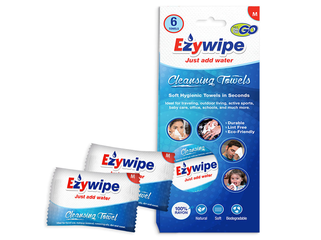 Compressed Cleansing Towels Individually - buyezywipe.com