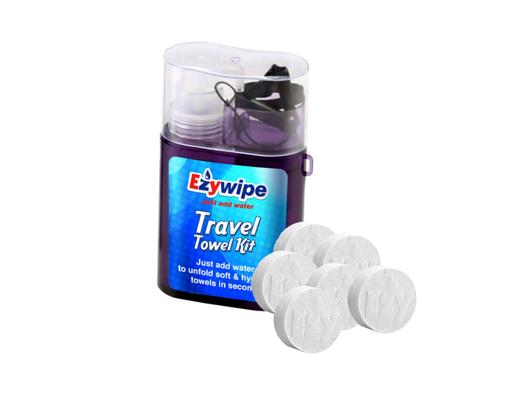 Travel Towel Kit 4 Towels - buyezywipe.com